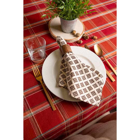 Heirloom Diamond Printed Napkin, 6ct.